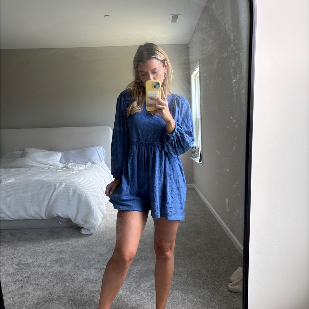 Free People romper with tags